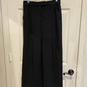 Black Wide-Leg Trousers